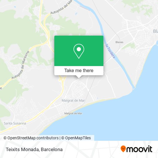 Teixits Monada map