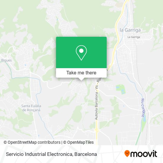 Servicio Industrial Electronica map