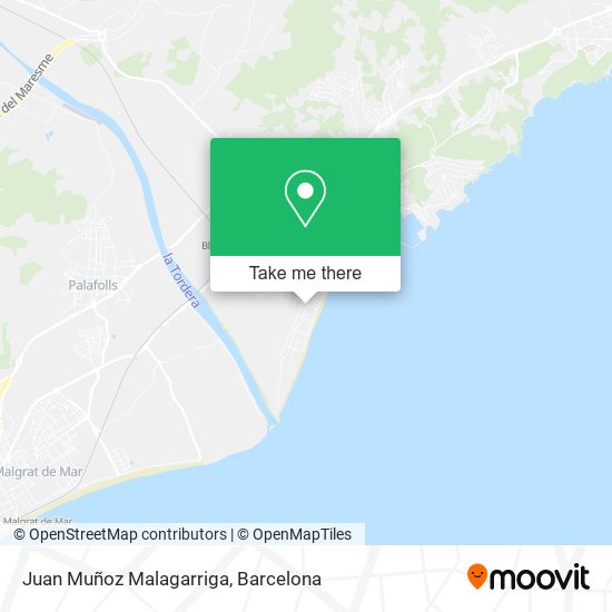 Juan Muñoz Malagarriga map