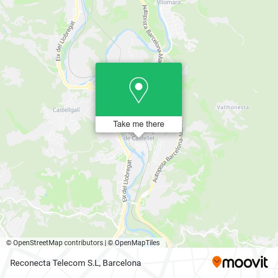 Reconecta Telecom S.L map