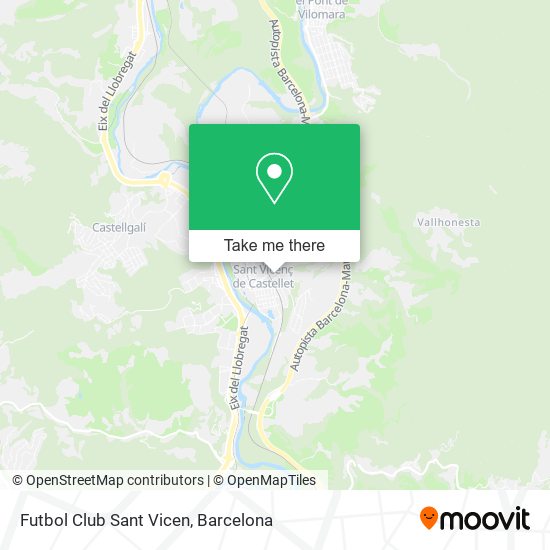 Futbol Club Sant Vicen map