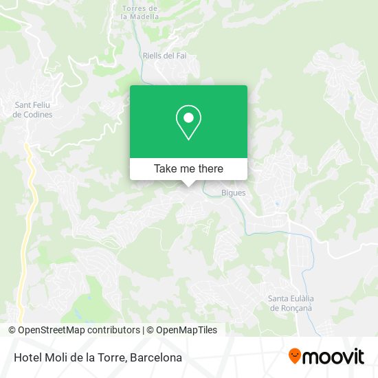 Hotel Moli de la Torre map