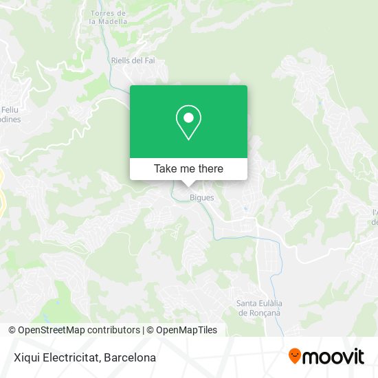 mapa Xiqui Electricitat