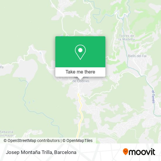 Josep Montaña Trilla map