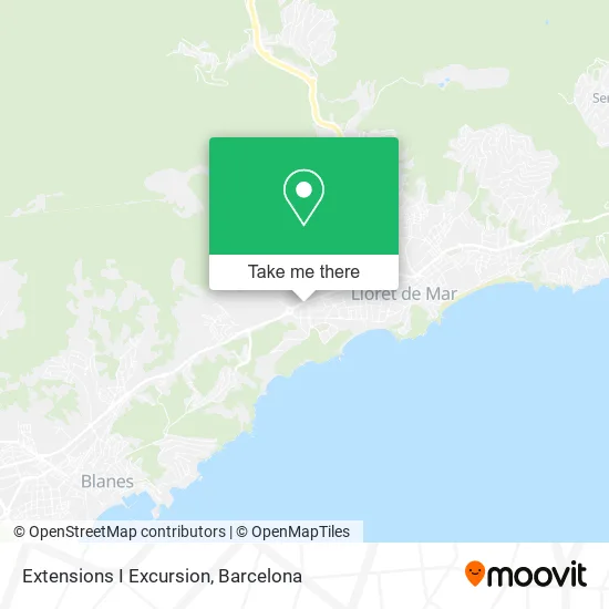 Extensions I Excursion map