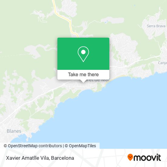 Xavier Amatlle Vila map