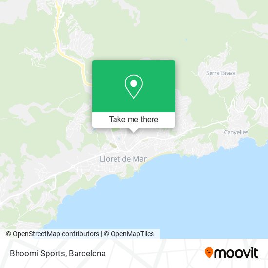 Bhoomi Sports map