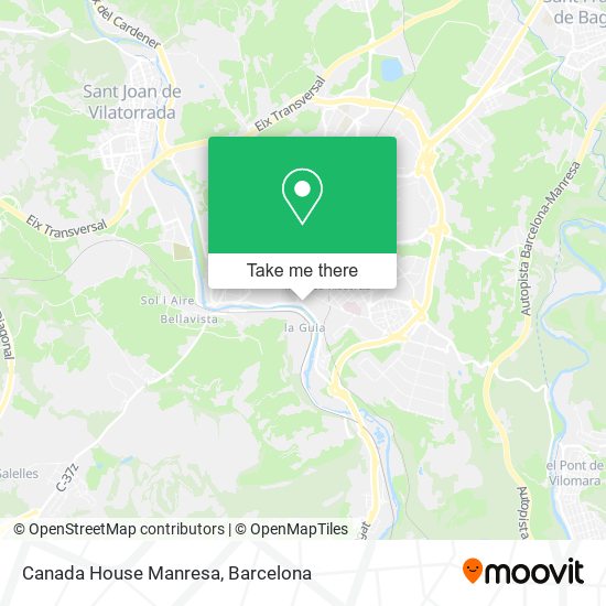Canada House Manresa map