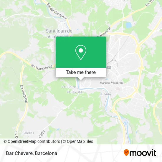 mapa Bar Chevere