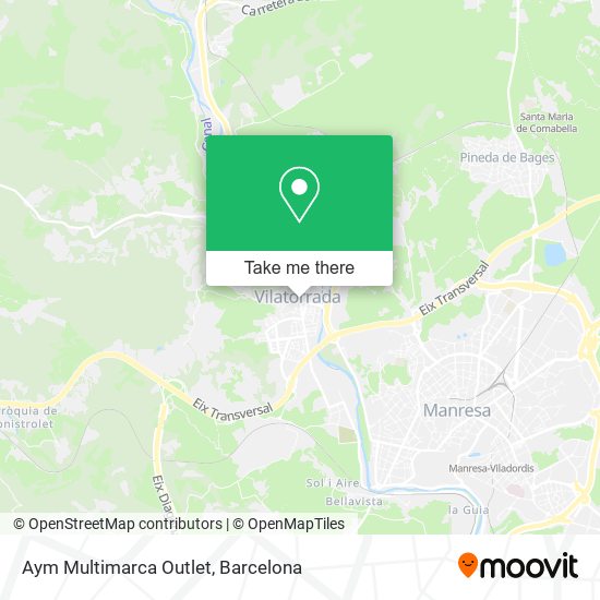 Aym Multimarca Outlet map