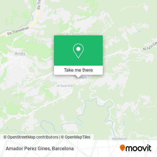 Amador Perez Gines map