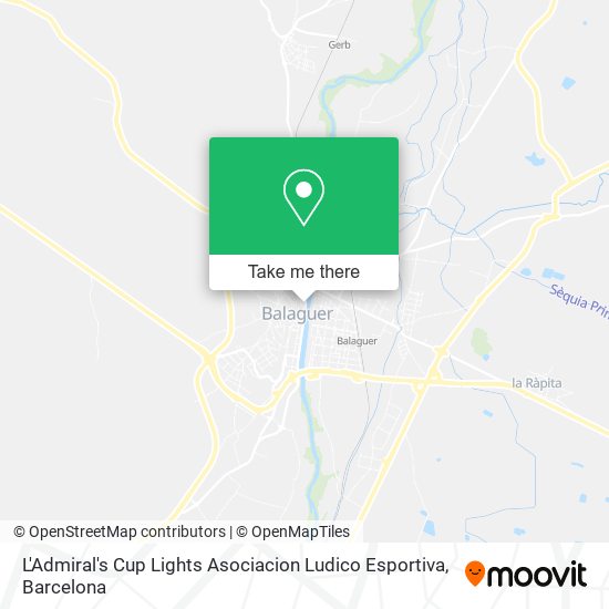 L'Admiral's Cup Lights Asociacion Ludico Esportiva map