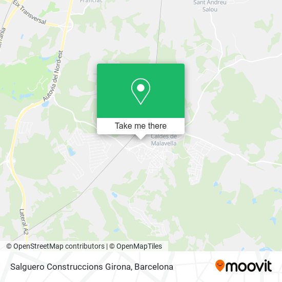 Salguero Construccions Girona map