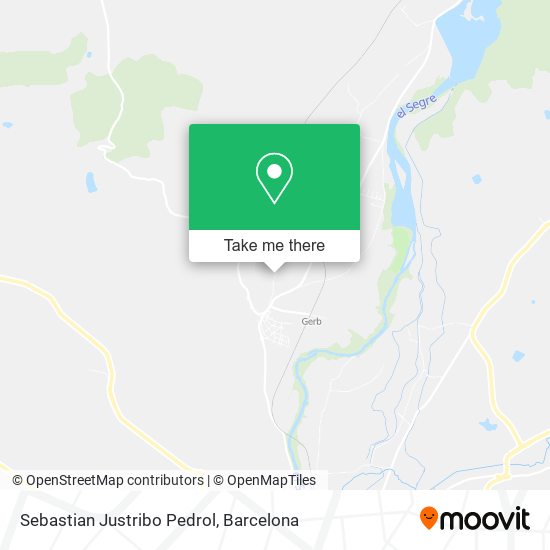 Sebastian Justribo Pedrol map