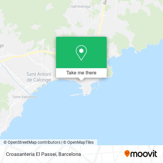 Croasanteria El Passei map