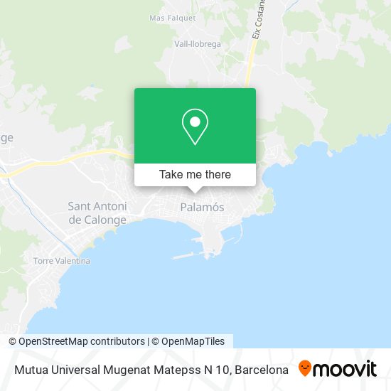 Mutua Universal Mugenat Matepss N 10 map