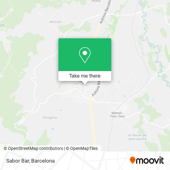 mapa Sabor Bar