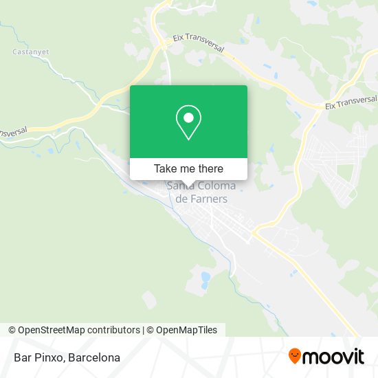 Bar Pinxo map