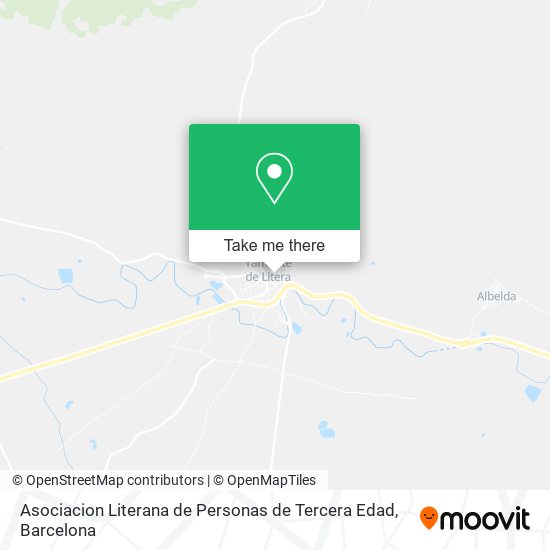 Asociacion Literana de Personas de Tercera Edad map
