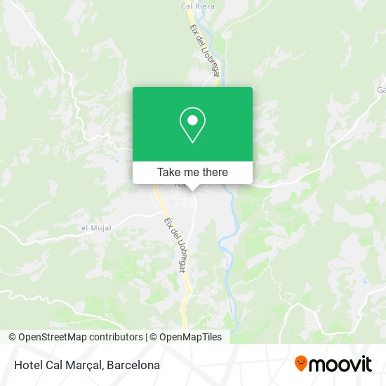 Hotel Cal Marçal map
