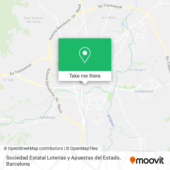 Sociedad Estatal Loterias y Apuestas del Estado map