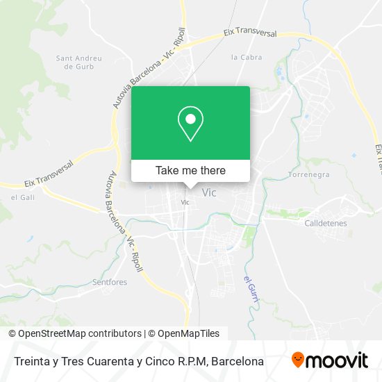 Treinta y Tres Cuarenta y Cinco R.P.M map