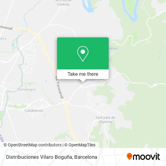 Distribuciones Vilaro Boguña map