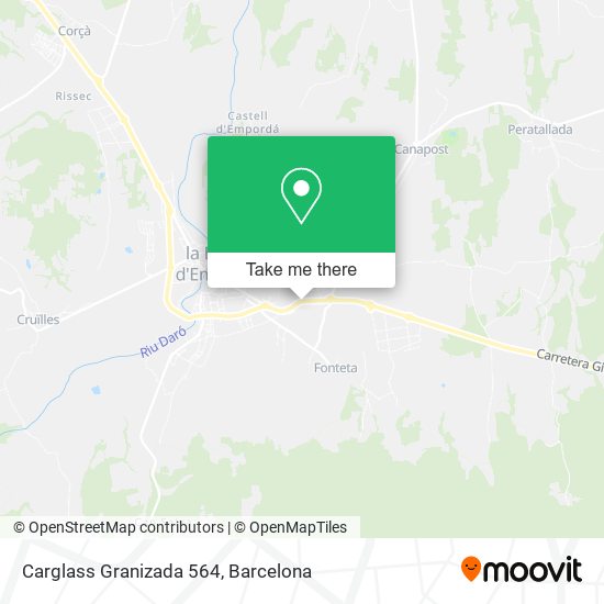 Carglass Granizada 564 map