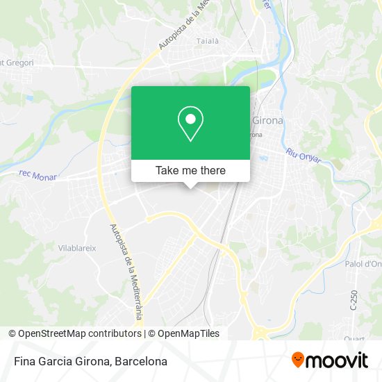 mapa Fina Garcia Girona