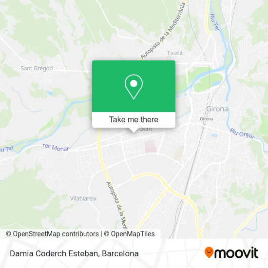 Damia Coderch Esteban map