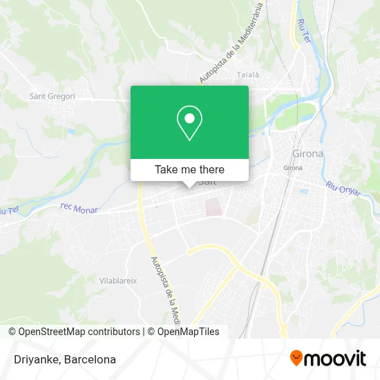 Driyanke map