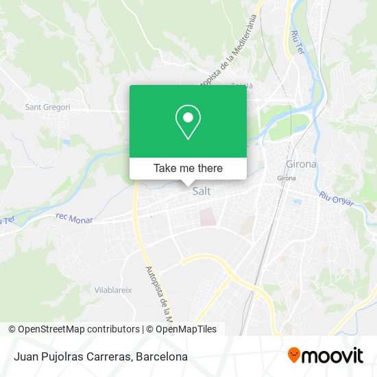 Juan Pujolras Carreras map