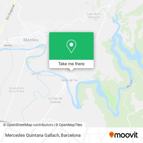 Mercedes Quintana Gallach map