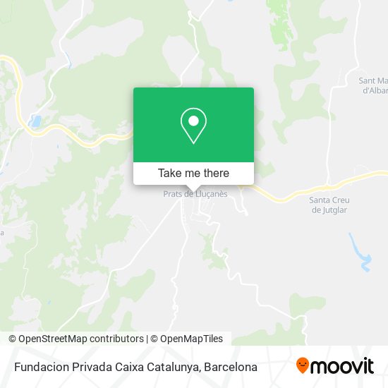 mapa Fundacion Privada Caixa Catalunya