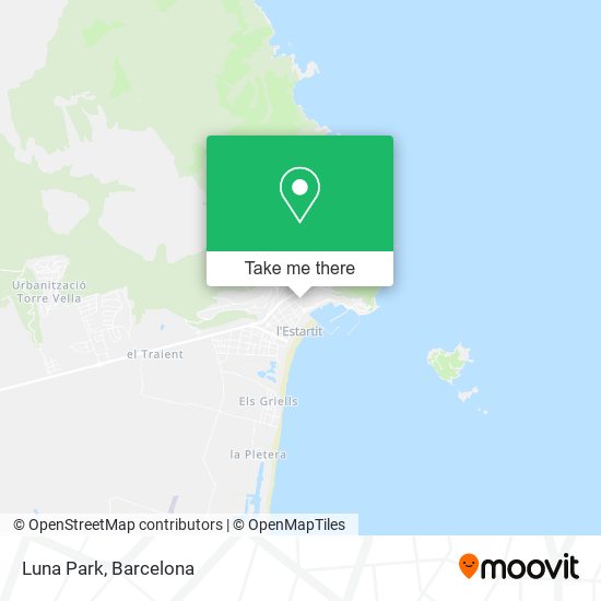 Luna Park map