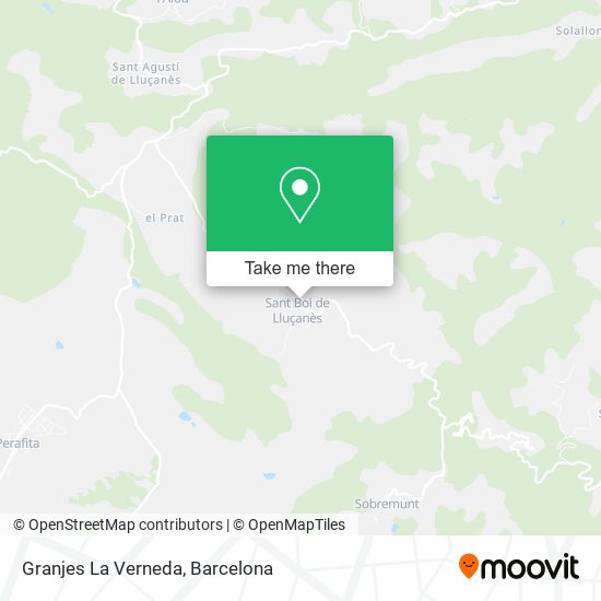 Granjes La Verneda map