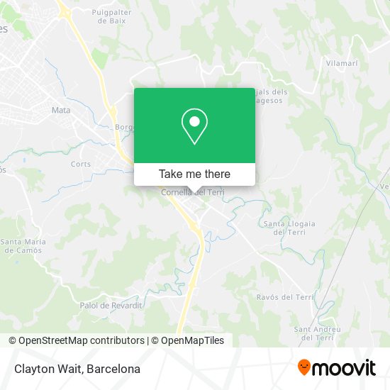 Clayton Wait map