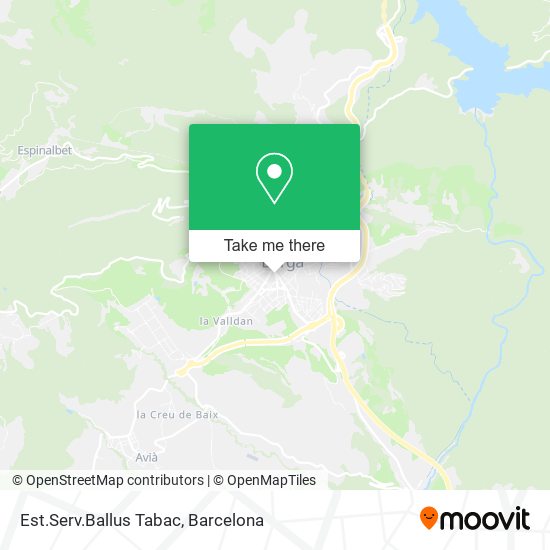 Est.Serv.Ballus Tabac map
