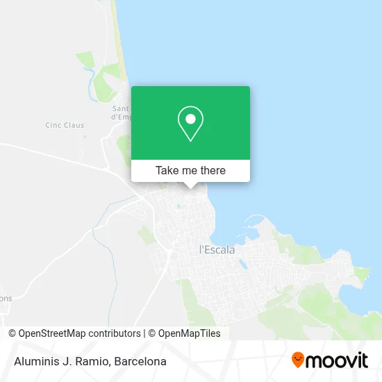 Aluminis J. Ramio map