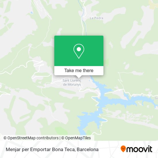 Menjar per Emportar Bona Teca map