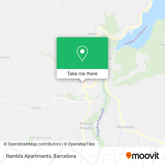 Rambla Apartments map