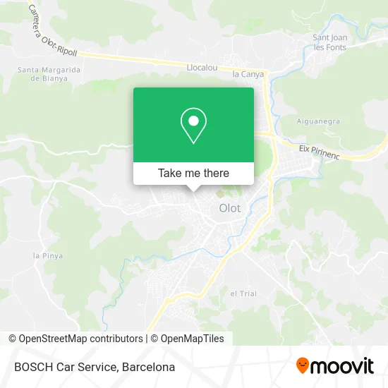 BOSCH Car Service map