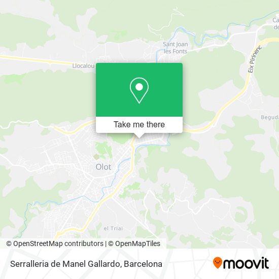 Serralleria de Manel Gallardo map
