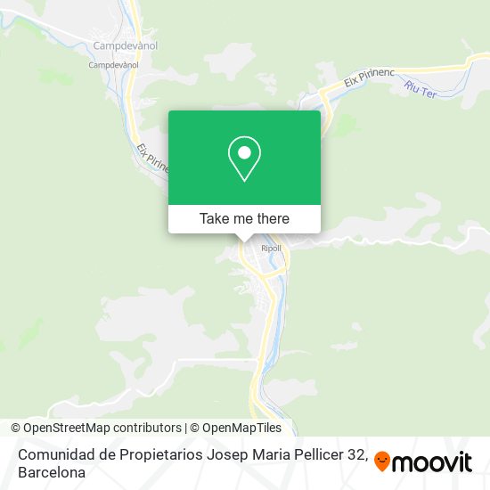 Comunidad de Propietarios Josep Maria Pellicer 32 map