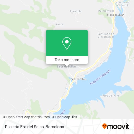 Pizzeria Era del Salas map