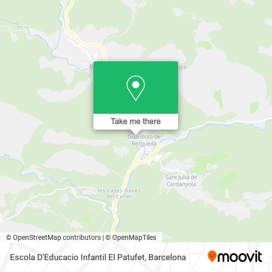 Escola D'Educacio Infantil El Patufet map