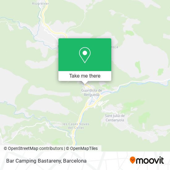 Bar Camping Bastareny map