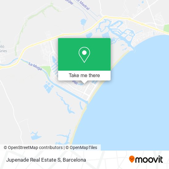Jupenade Real Estate S map