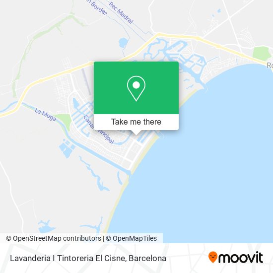 Lavanderia I Tintoreria El Cisne map