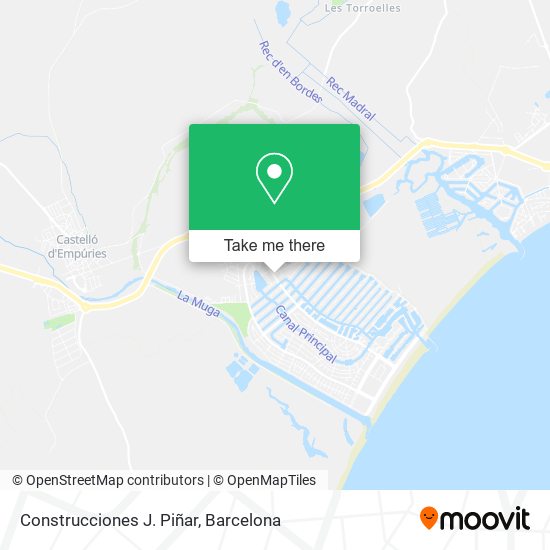 Construcciones J. Piñar map
